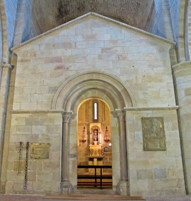 capilla del santuario de san miguel de aralar